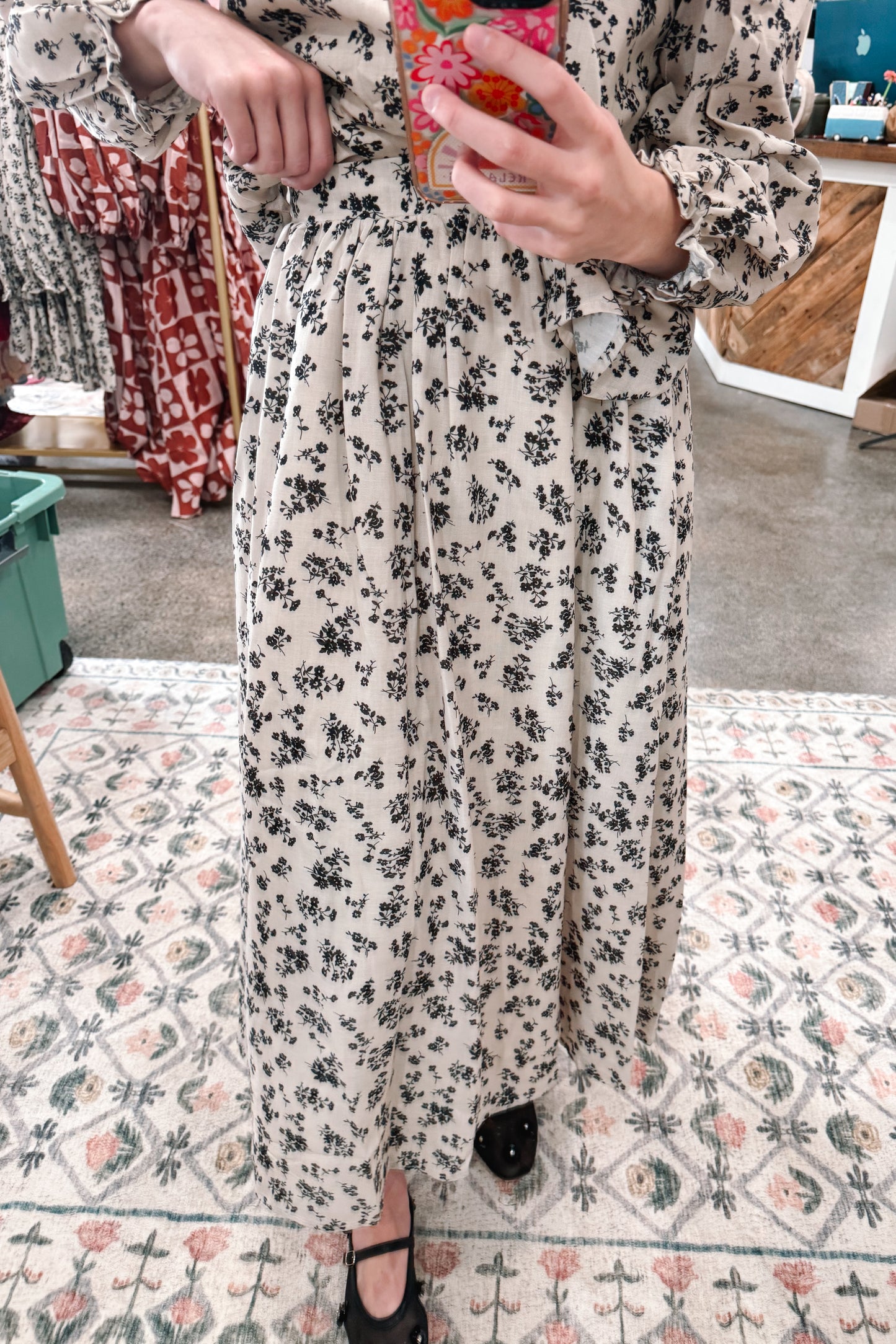 Cool in Fall Set Skirt