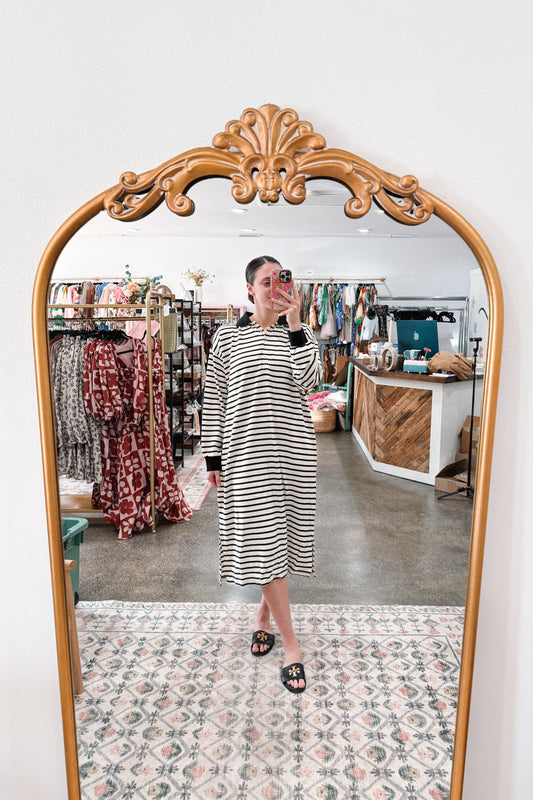 Casual Stripe Dress