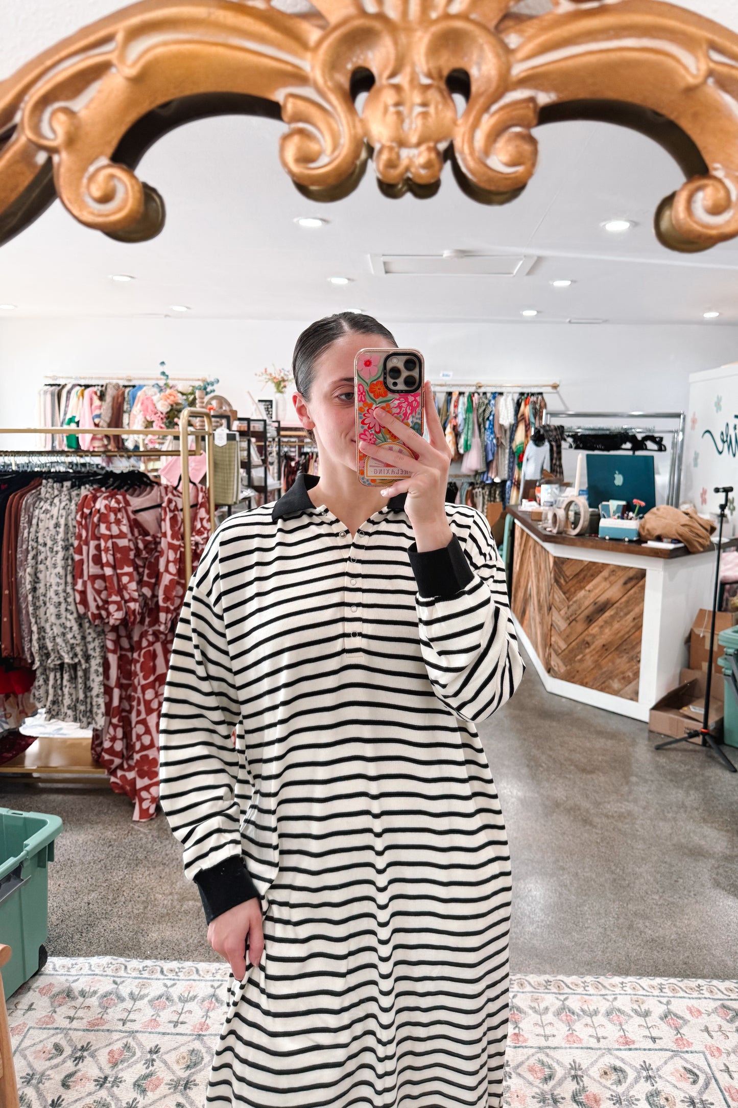 Casual Stripe Dress