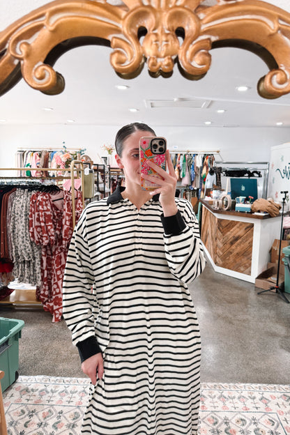 Casual Stripe Dress