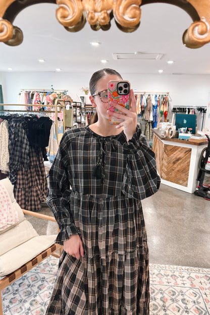 Maple Check Dress