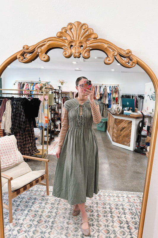 Carmela Ruched Dress