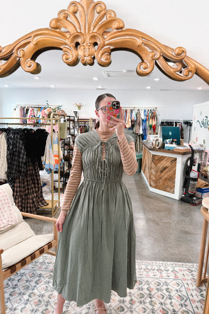 Carmela Ruched Dress