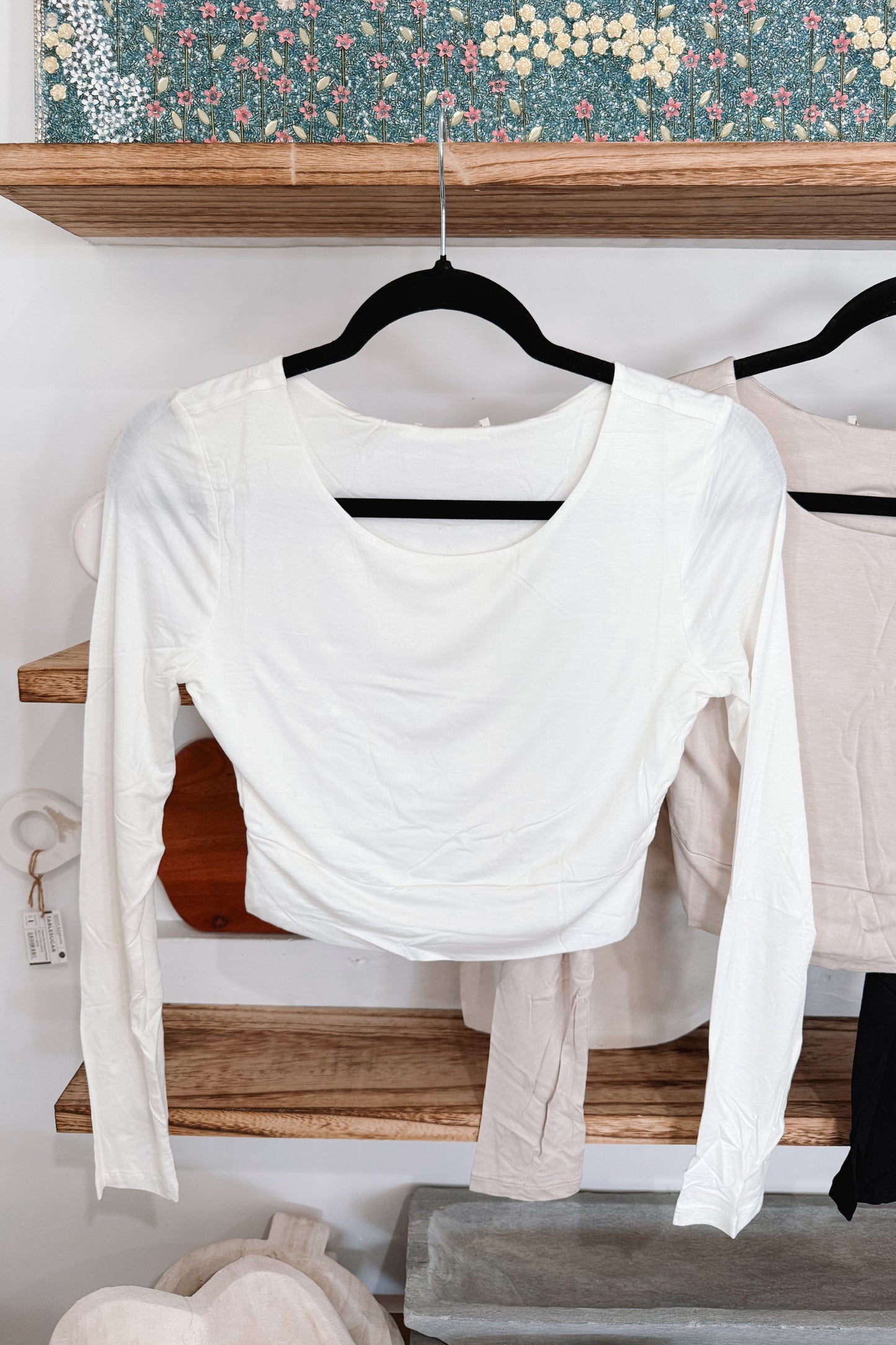 Half Long Sleeve Top