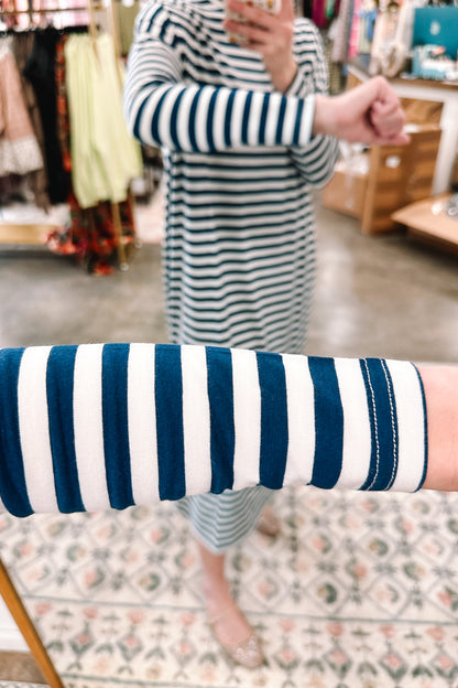 Casual Stripe Dress