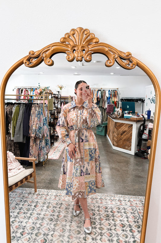 Floral in Fall Dress