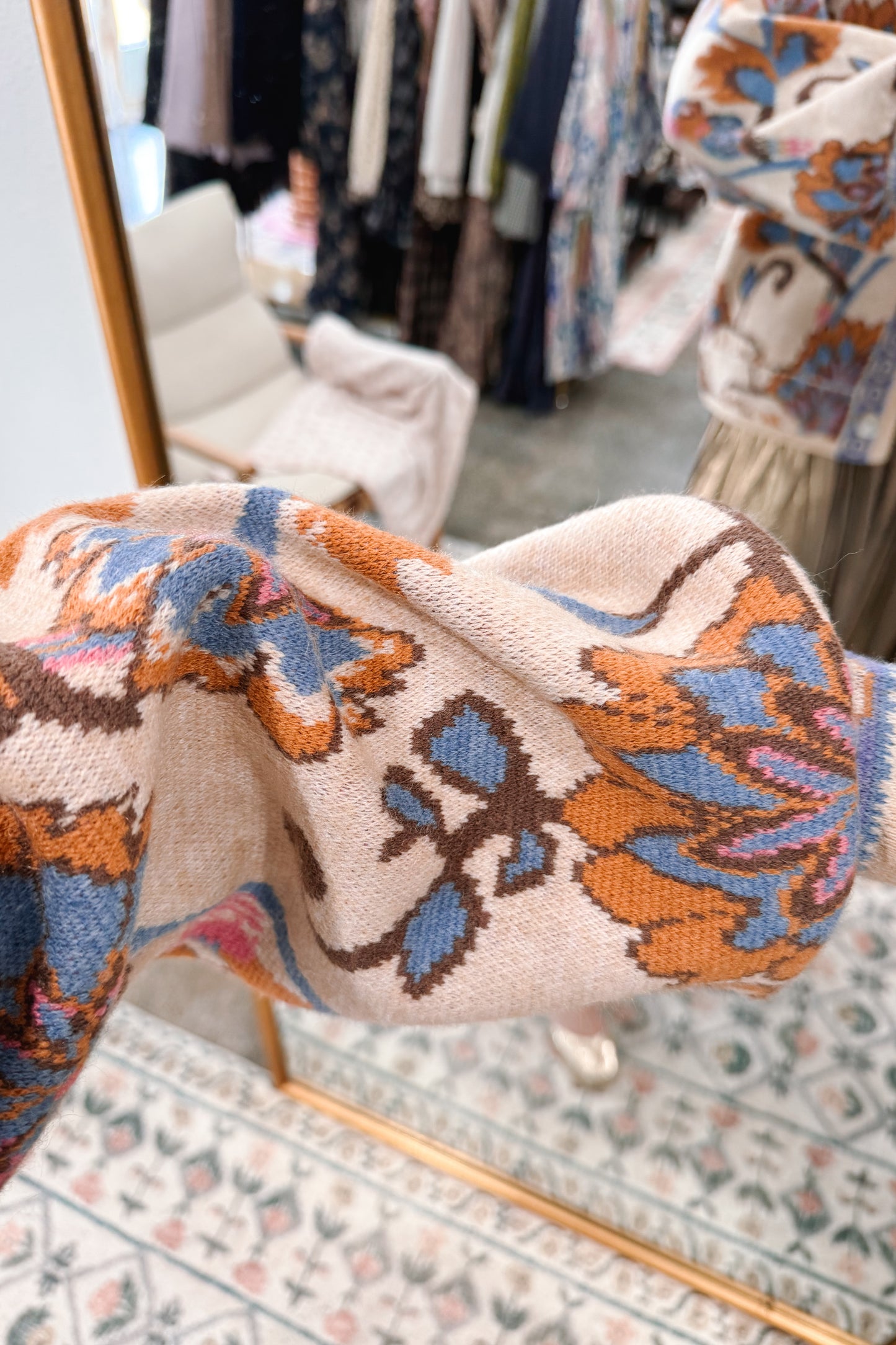 Harvest Paisley Sweater