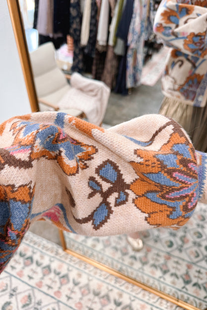 Harvest Paisley Sweater