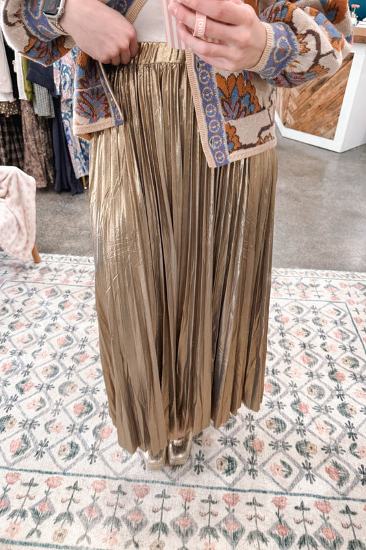 Gold and Ice Skirt