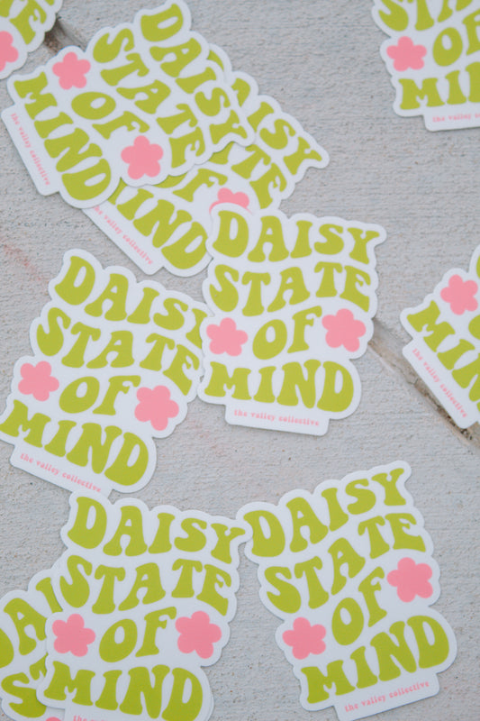 Daisy State of Mind Sticker