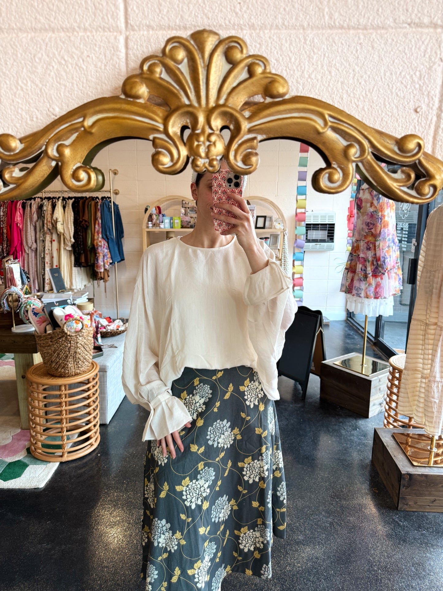 Dolman Sleeve Blouse