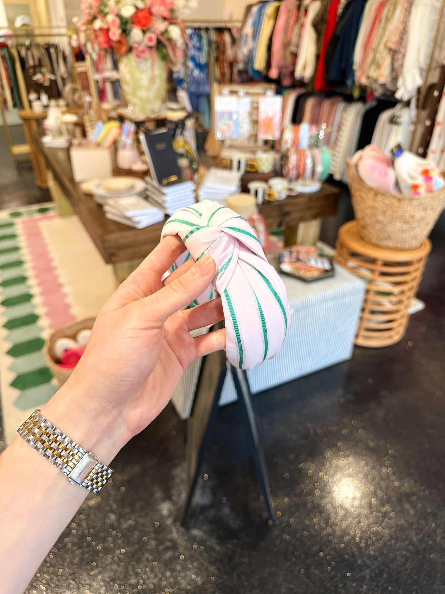 Weekend Stripe Knot Headband