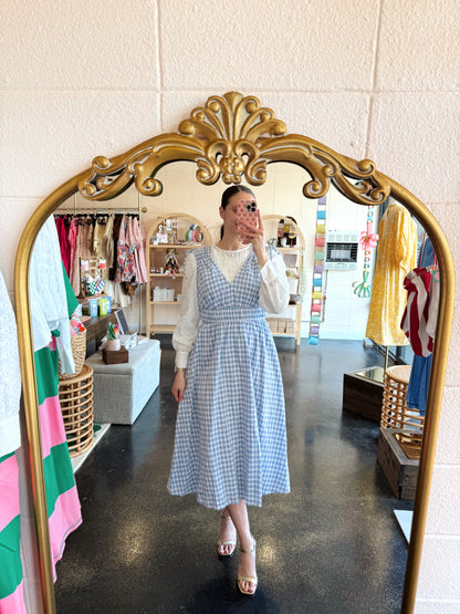 Blue Gingham Dress