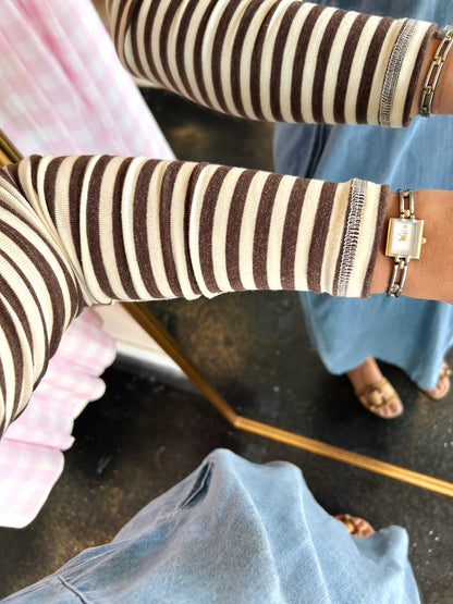 Asymmetrical Stripe Undershirt