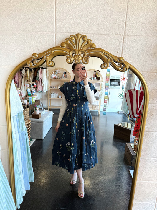 Bouquet Print Dress