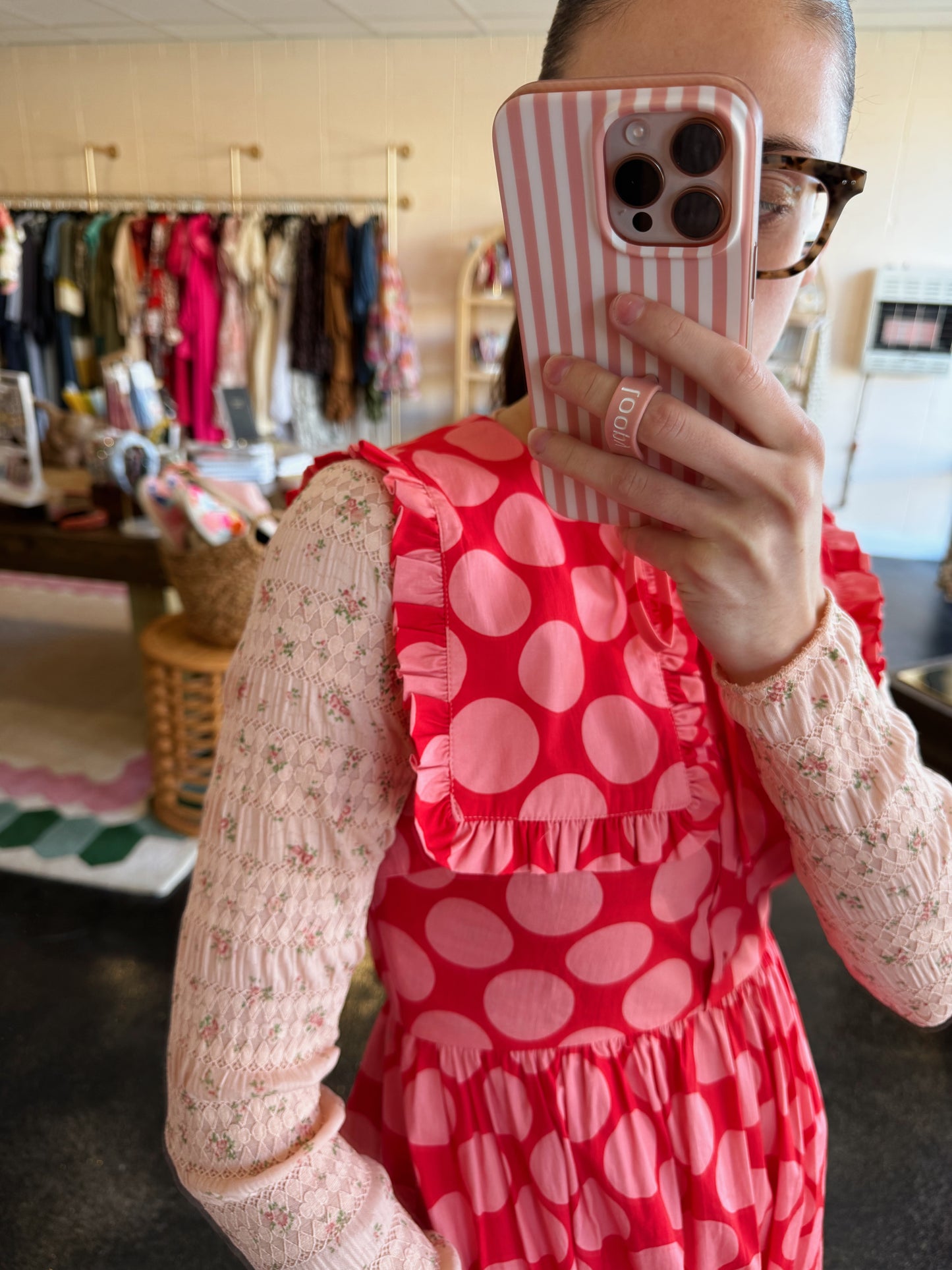 Floral Print Undershirt