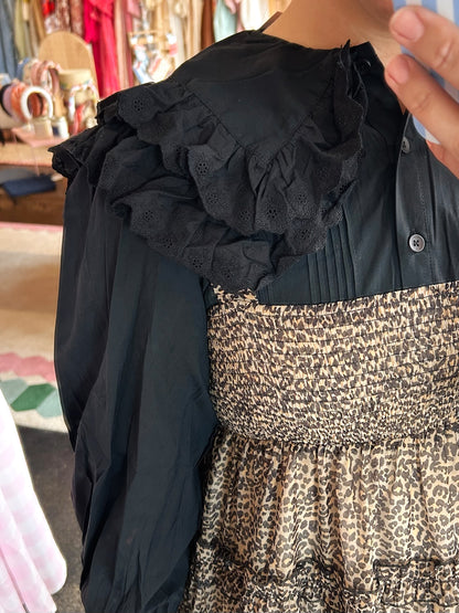 Black Collar Top