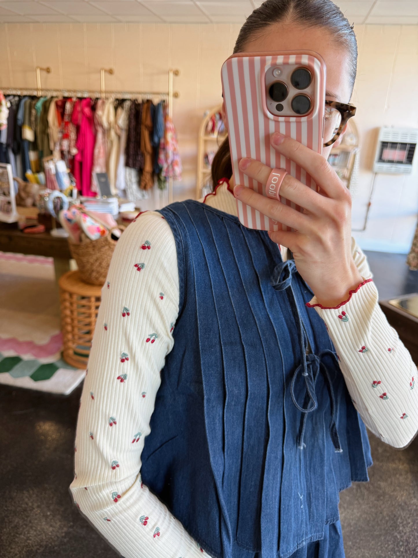 Cherry Undershirt - SMALL