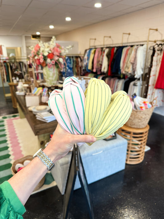 Weekend Stripe Knot Headband