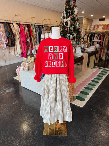 Merry & Bright Crewneck
