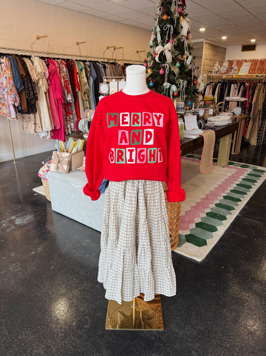 Merry & Bright Crewneck