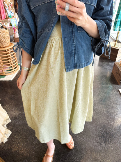 Subtle Gingham Skirt