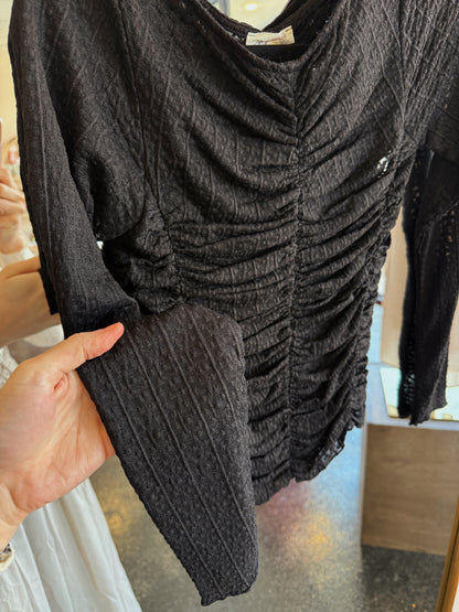 Wavy Mesh Undershirt