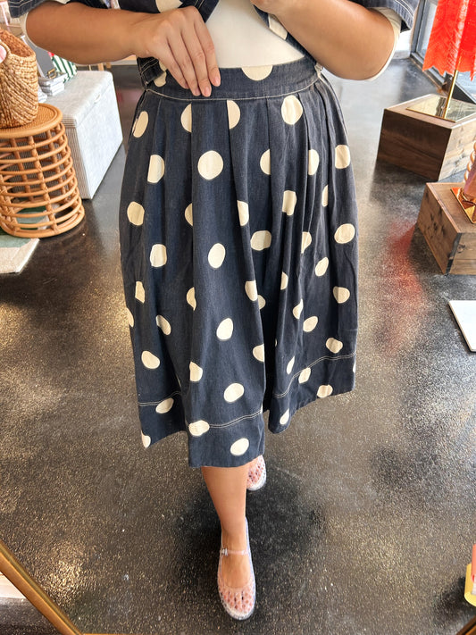 Polka Dot Set Skirt