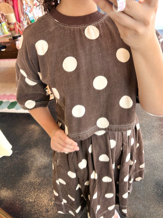 Polka Dot Set Top