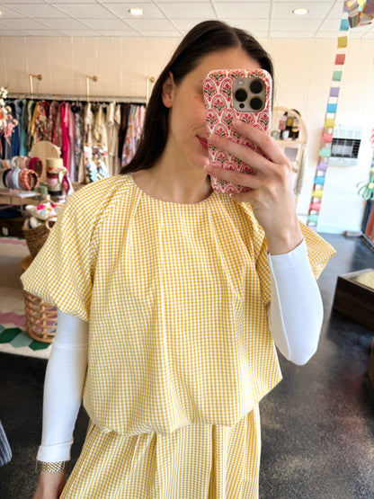Gingham Set