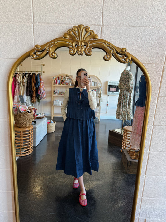 Oh My Denim Set Skirt - MEDIUM