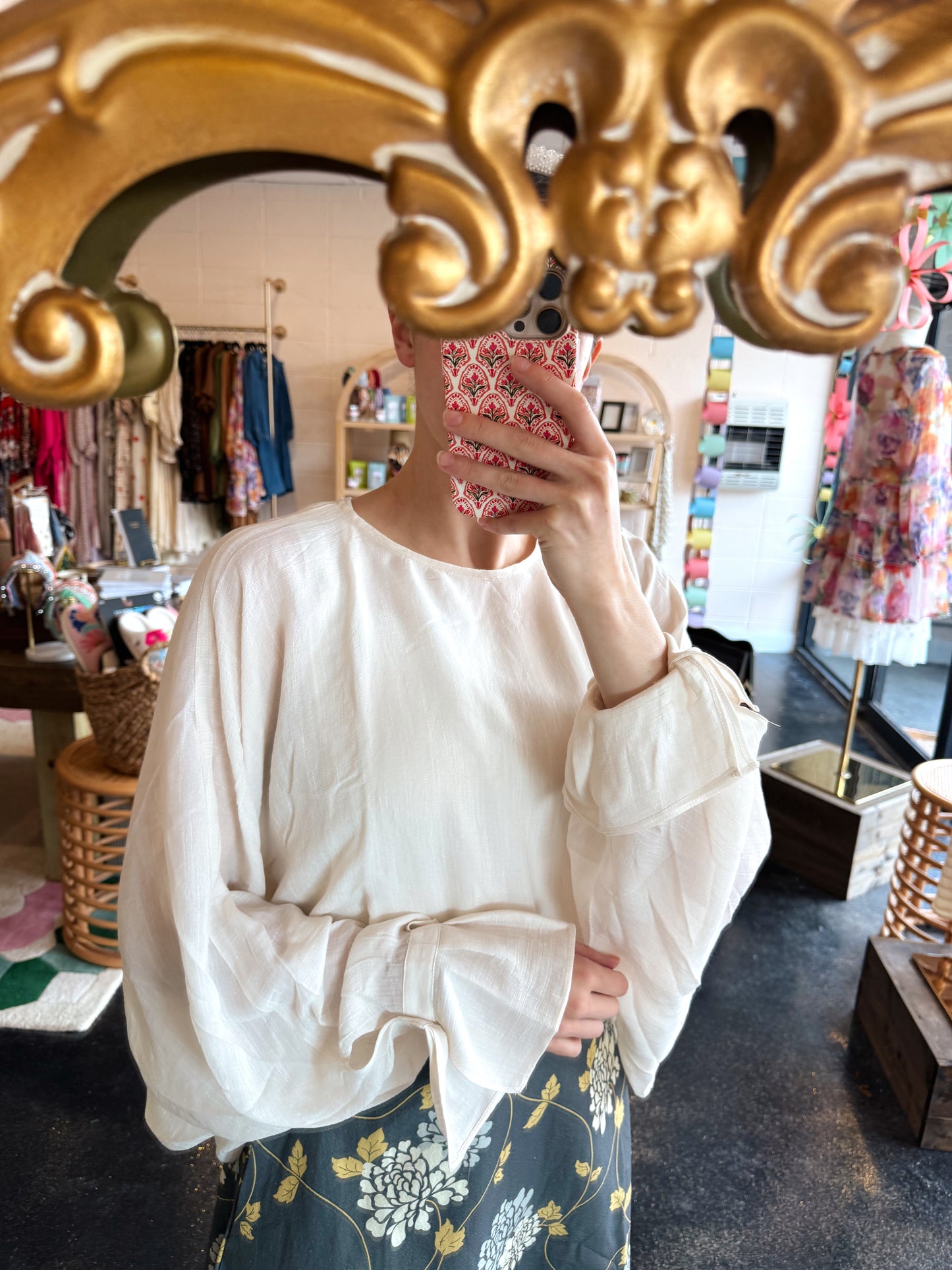 Dolman Sleeve Blouse