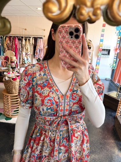Spring Paisley Dress