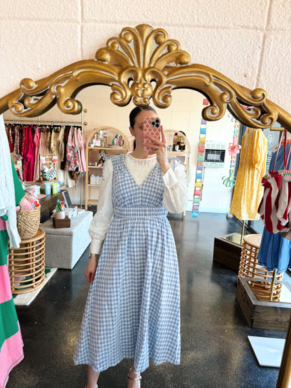 Blue Gingham Dress