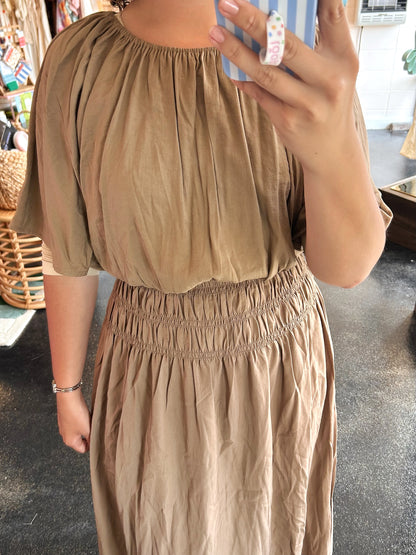 Crinkle Set Skirt