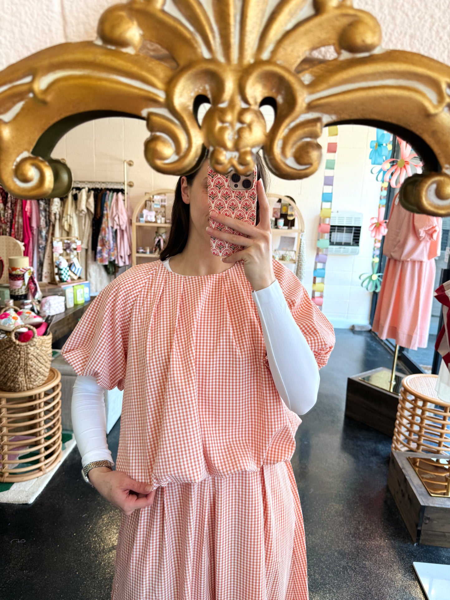 Gingham Set