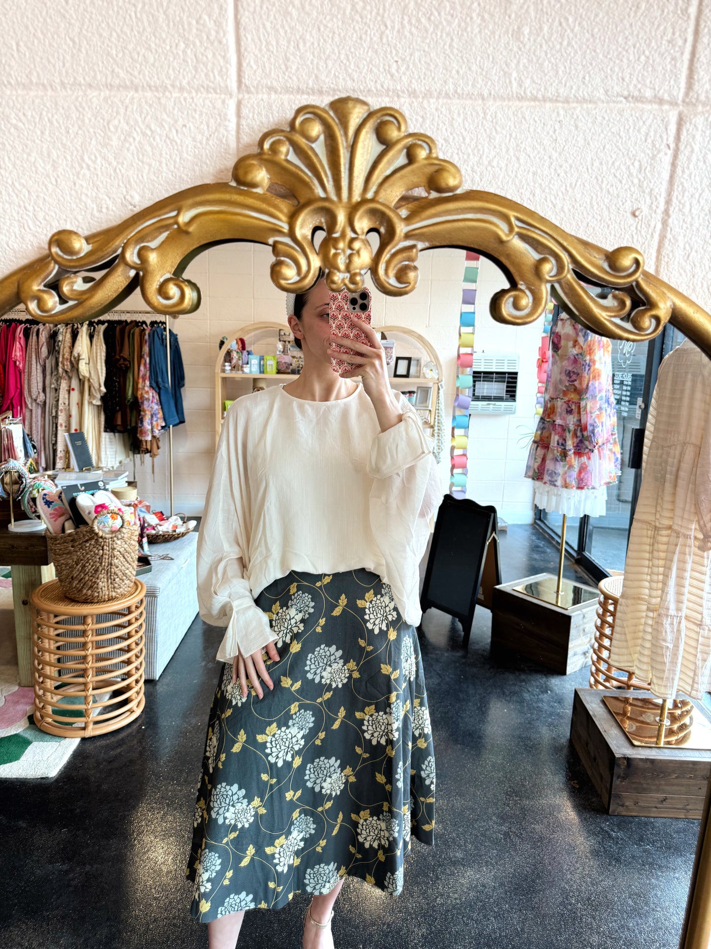 Dolman Sleeve Blouse