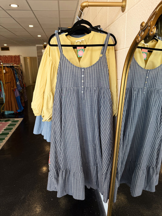 Stripe Tiered Dress