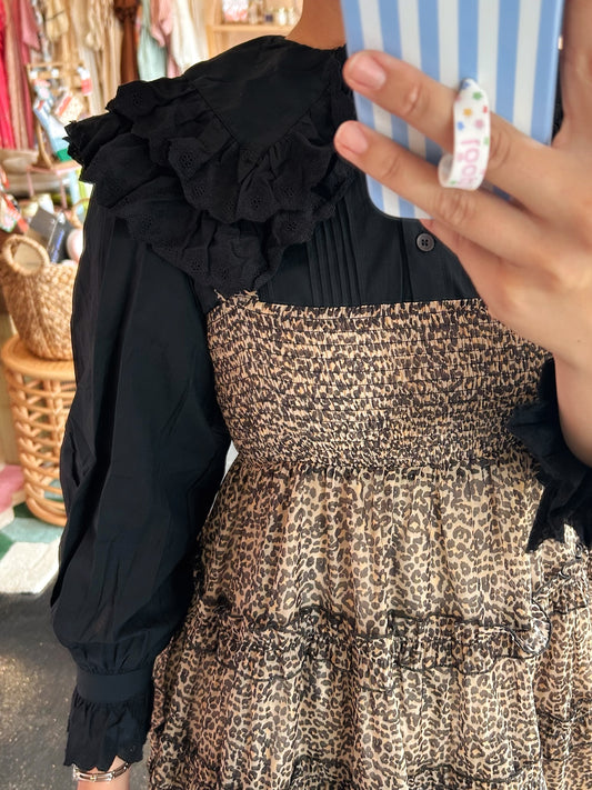 Black Collar Top