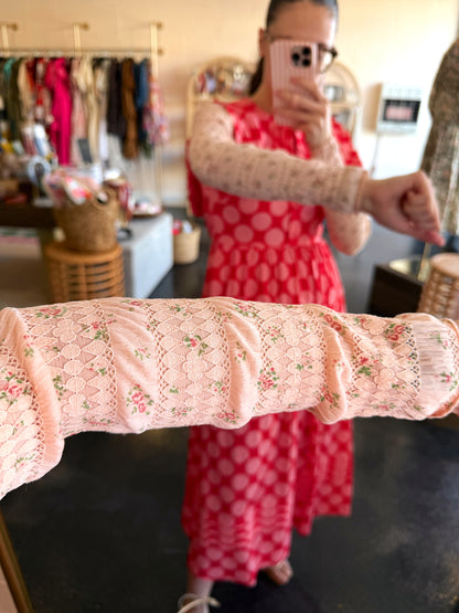 Floral Print Undershirt