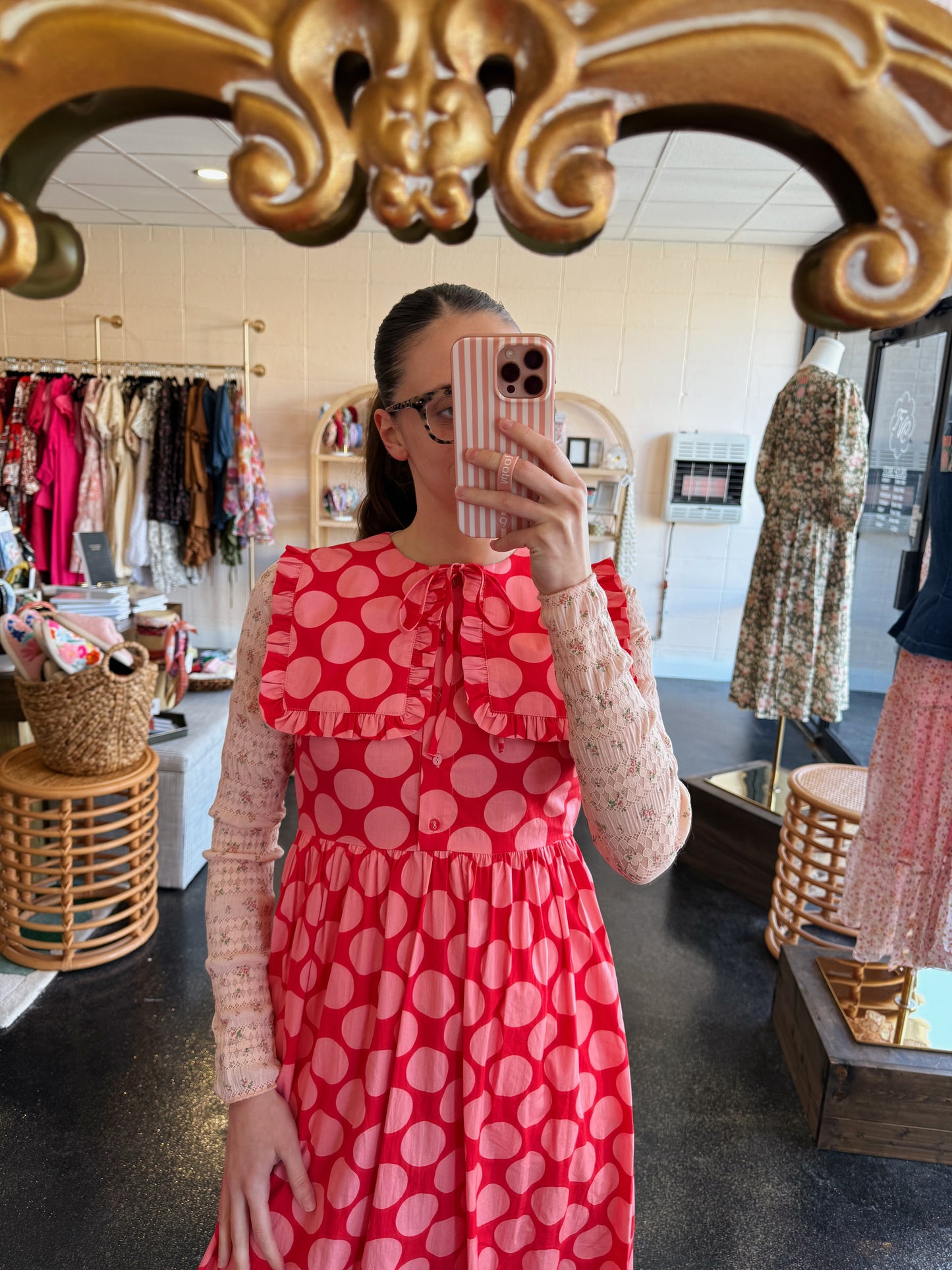 Floral Print Undershirt