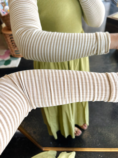 Striped Rib Undershirt
