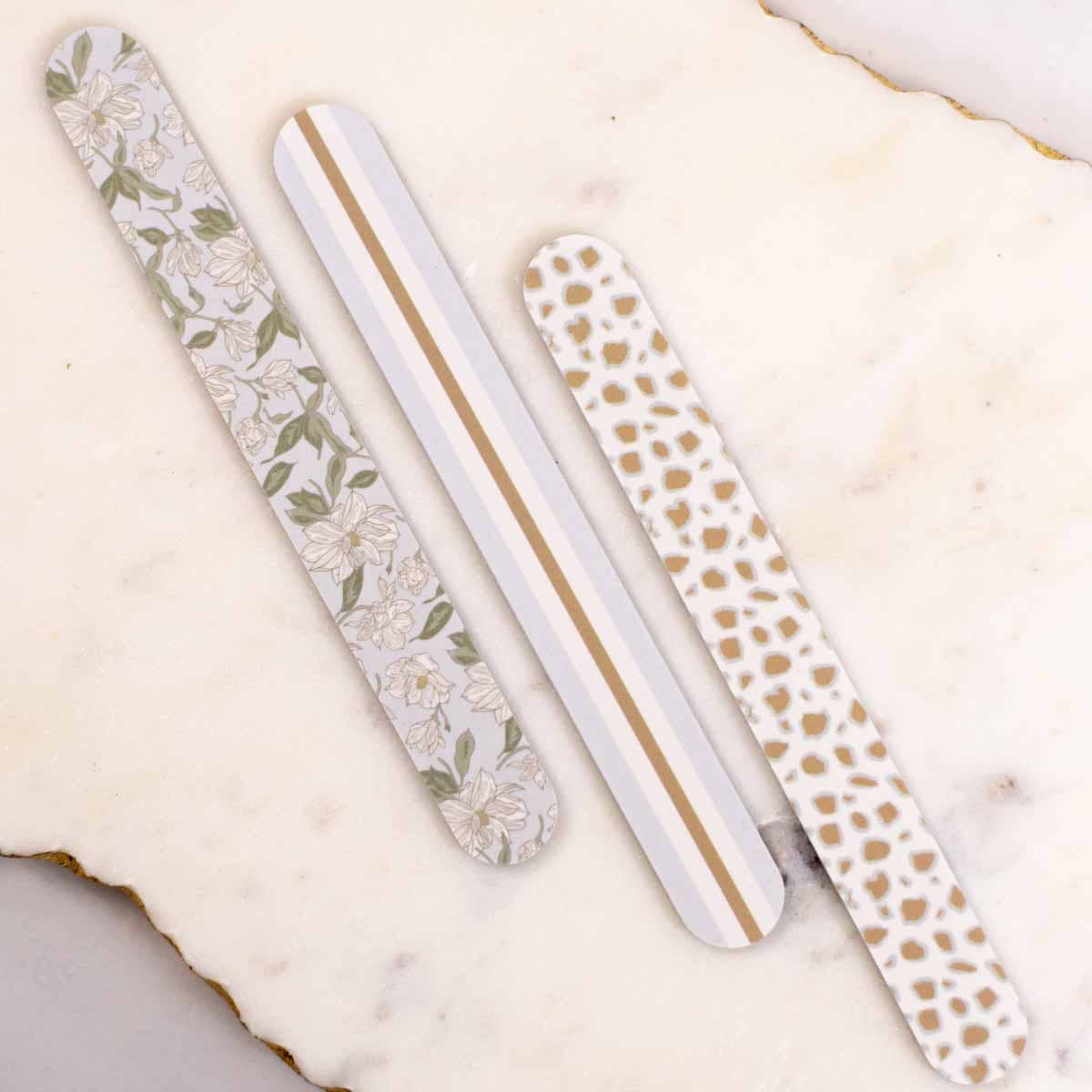 Magnolia Nail Files Set of 3