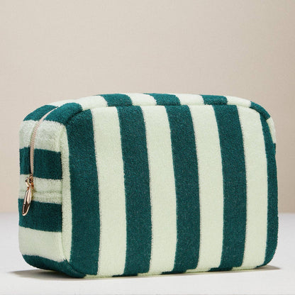 Striped Terry Fabric Bag