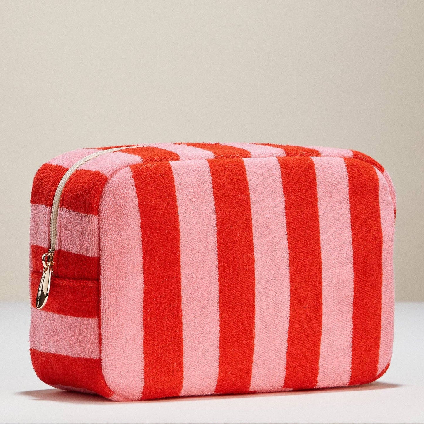 Striped Terry Fabric Bag