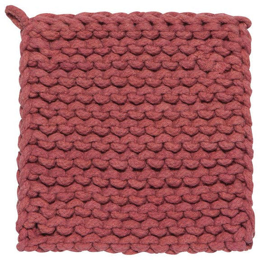 Canyon Rose Knit Potholder