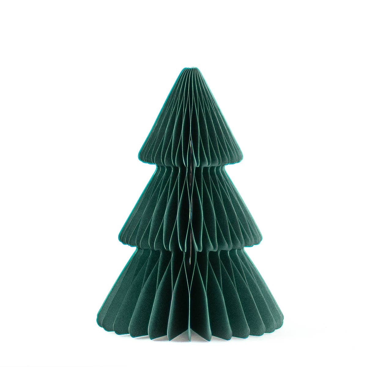 Accordion Paper Tree   Dark Green   10"