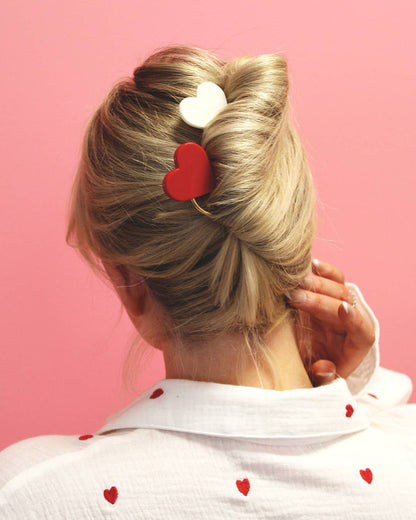 Heart Hair Forks