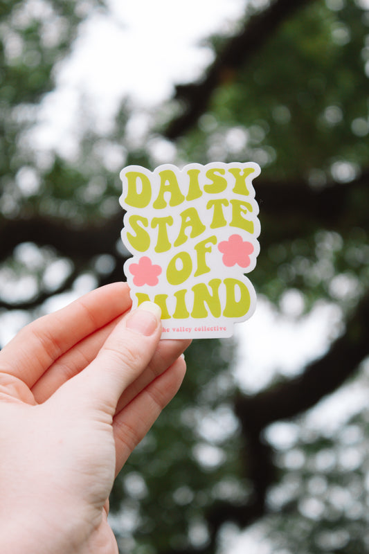 Daisy State of Mind Sticker