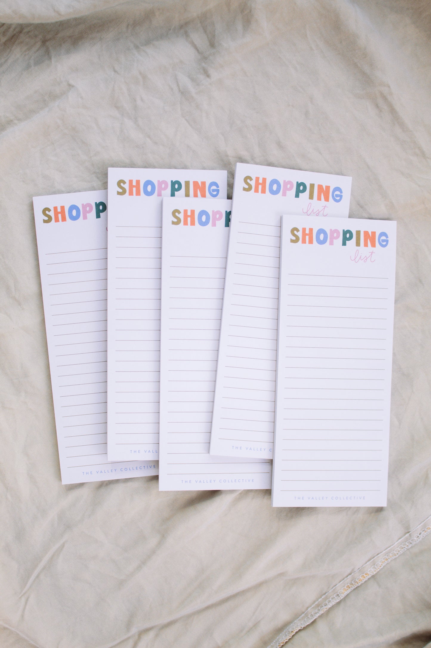 Shopping List Notepad